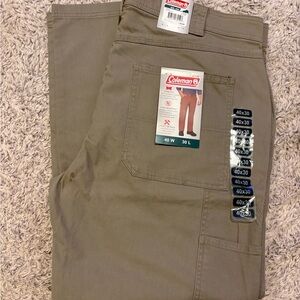 Coleman Men's Cargo Pants olive green 40 x 30